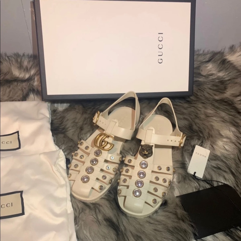 gucci jelly shoes